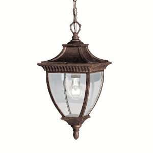 Kichler Lighting 9826TZG Amesbury Outdoor Pendant, Tannery Bronze with 