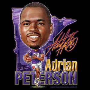 NFL Adrian Peterson Hooded Sweatshirt All Sizes&Colors  