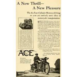  1922 Ad Ace Motor Corporation Philadelphia Pennsylvania 