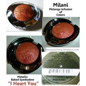  Milani Baked Shadow Metallic I Heart You (3 pack) Beauty
