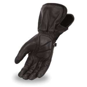   Manufacturing Mens Gauntlet Gloves (Black, XX Large) Automotive