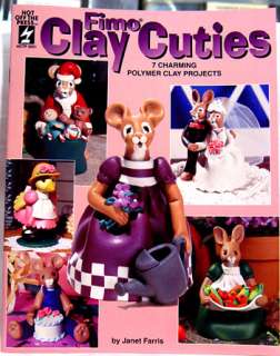 Fimo Clay Cuties polymer craft projects book NEW  