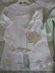 Girls Baby Outfit Sets Take Me Home & bon be be 3/6  