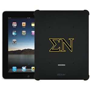  Sigma Nu letters on iPad 1st Generation XGear Blackout 