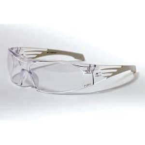   Frame w/White Tips/Clear Lens, Dual injected.
