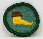 1955 60 Girl Scout Junior Troop Dramatics Badge Marrow Edge, Dark 