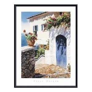   Print   Capri To the Sea   Artist Steve Stento  Poster Size 32 X 24