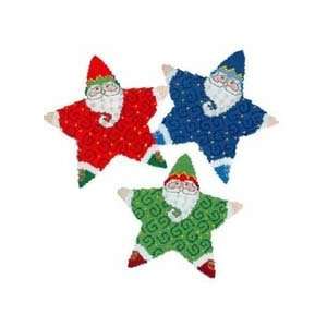  Herrschners Magical Santa Ornaments Counted Cross Stitch 