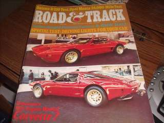 Road & Track Dec 1973 Mid Engine Wankel Corvette  