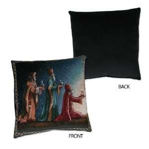  Famous Maker Tapestry Three Wise Men Decorator Pillow 