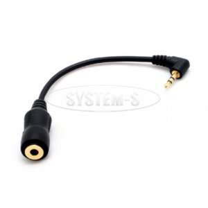  System S 2.5 mm to 3.5 Audio Headphone Adapter Converter 