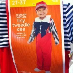  Toddler Tiny Twiddle Dee Costme   Size 12   24 months 1 