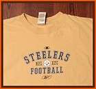 Pittsburg Steelers NFL AFC Football T Shirt L Reebok