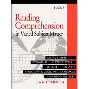    in Varied Subject Matter, Book 5 [Paperback] Jane Ervin Books