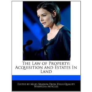   Acquisition and Estates In Land (9781171068402) Miles Branum Books