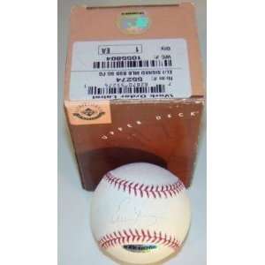  Evan Longoria Signed Ball   Official UDA   Autographed 