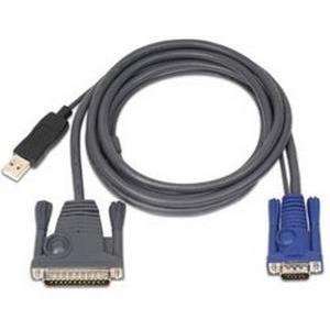   INTELLIGENT KVM CBL FOR DB25 TO HDDB15 USB A KVMCBL. 6ft Office