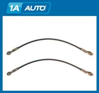 73 96 Ford Bronco Ranchero Tailgate Tail Gate Cables Pair Set  