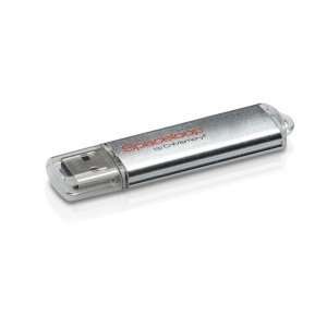   Spaceloop USB2.0 Flash Drive Silver Metal