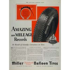   Balloon Car Tires Akron Ohio   Original Print Ad