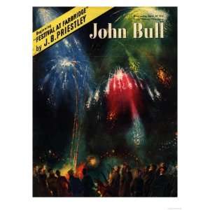  John Bull, Guy Fawkes Fireworks Magazine, UK, 1951 Premium 
