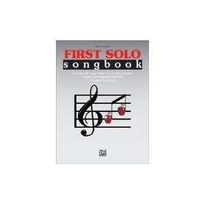  First Solo Songbook Book Arr. Sandy Feldstein