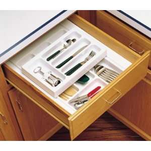   13 in. H Double Cutlery Tray Insert Half Tray