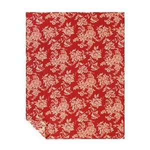  Birkdale Red Throw Blanket