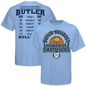 com Butler Bulldogs Light Blue 2010 NCAA Division I Mens Basketball 