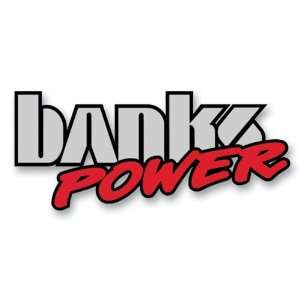 Banks Power 96004 Vinyl Die Cut Decal; Banks Power Logo; Small; 4.25 