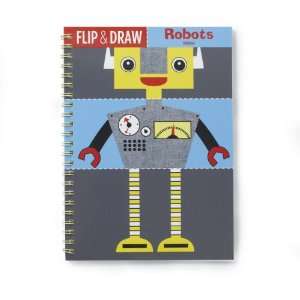  Robots Flip & Draw Book 