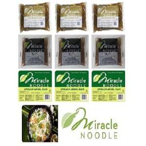 Miracle Noodle Variety Pack   9 Pack  Grocery & Gourmet 