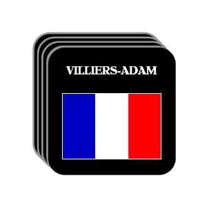  France   VILLIERS ADAM Set of 4 Mini Mousepad Coasters 