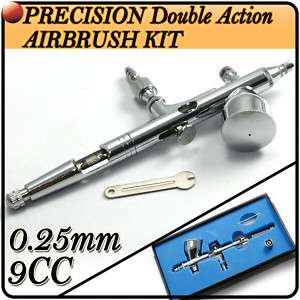 HIGH PRECISION Double Action AIRBRUSH Kit 0.25mm G104  