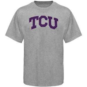  NCAA Texas Christian Horned Frogs (TCU) Ash Arched T shirt 