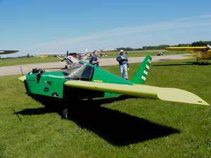 Mini MAX 1600R Light Aircraft Airplane Wood Model Big  
