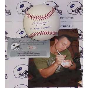 Ben Zobrist Autographed Ball   Official Rawlings League  