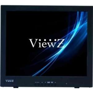  VIEWZ VZ17RTC 17 Black All Metal Flat Panel LCD Com 