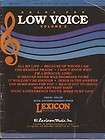 SOLOS FOR LOW VOICE VOLUME 2 Songbook All my Life/Jesus is the 