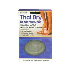  Thai Dry Deodorant Stone   includes 2 stones plus travel 