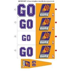    Phoenix Suns Animated 3 D Auto Spin Flags