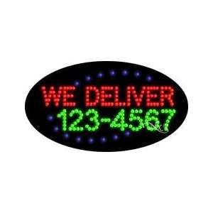  LABYA 24098 We Deliver Animated LED Sign