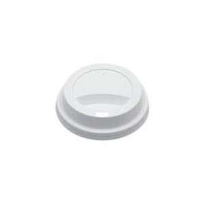  White Dome Lids For 8 Oz Hot Cups 10/100S Per Cs Office 