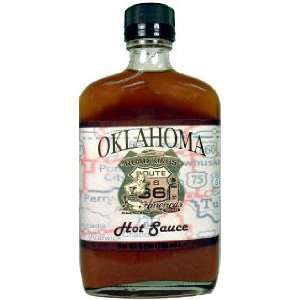 Oklahoma Route 66 Hot Sauce 8 Oz  Grocery & Gourmet Food