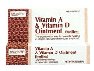 PACK OF VITAMIN A&D OINTMENT 2 OZ TUBES FOUGERA  