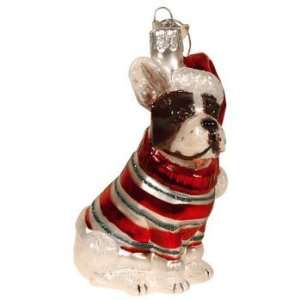  Noble Gems French Bulldog Christmas Ornament