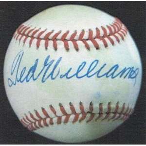 Autographed Ted Williams Ball   OAL Bobby Brown PSA DNA   Autographed 