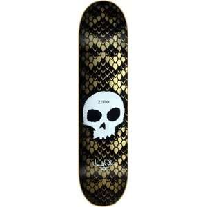   Thomas Skull Stencil P2 Skateboard Deck   8.0 P2