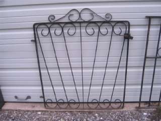   Solid Wrought Iron Gate, Houston Texas Estate, Pick Up Only  