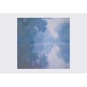 Seine at Giverny, Morning Mists   Paper Poster (18.75 x 28.5)  